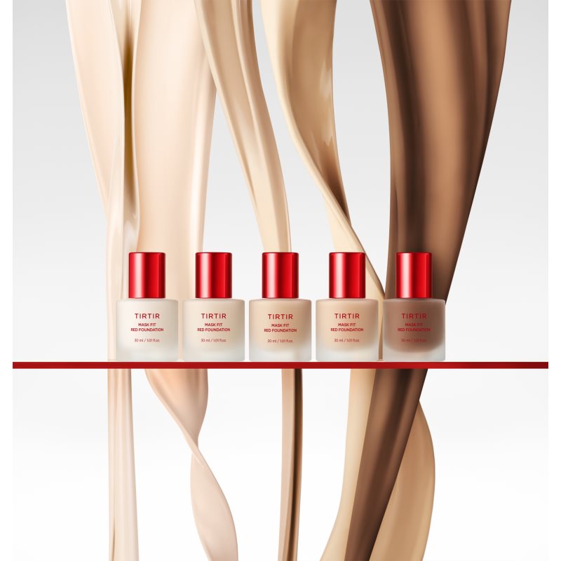 TIRTIR Mask Fit Red Foundation rozjasňující tekutý make-up s hydratačním účinkem odstín 10C Shell 30 ml (obrázek 7)