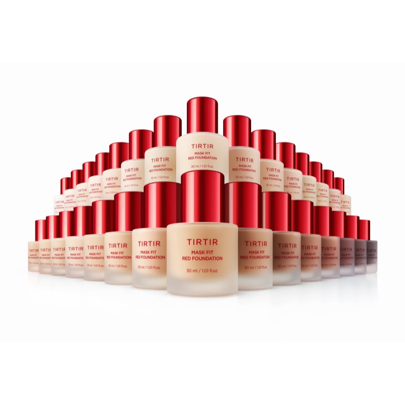 TIRTIR Mask Fit Red Foundation rozjasňující tekutý make-up s hydratačním účinkem odstín 10C Shell 30 ml (obrázek 9)
