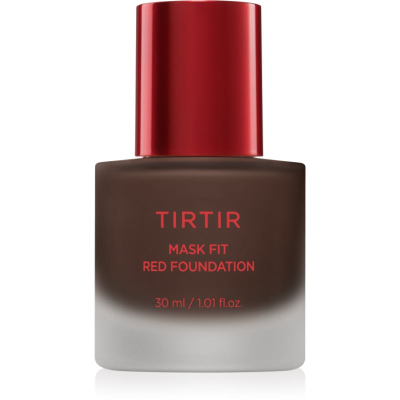 TIRTIR Mask Fit Red Foundation rozjasňujúci tekutý make-up s hydratačným účinkom odtieň 49N Deep Chestnut 30 ml
