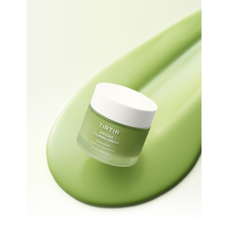 TIRTIR Matcha Calming Cream výživný zklidňující krém pro obnovu kožní bariéry 50 ml (obrázek 4)