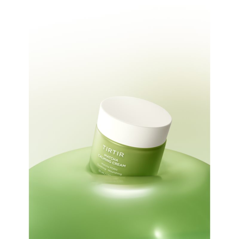 TIRTIR Matcha Calming Cream výživný zklidňující krém pro obnovu kožní bariéry 50 ml (obrázek 5)