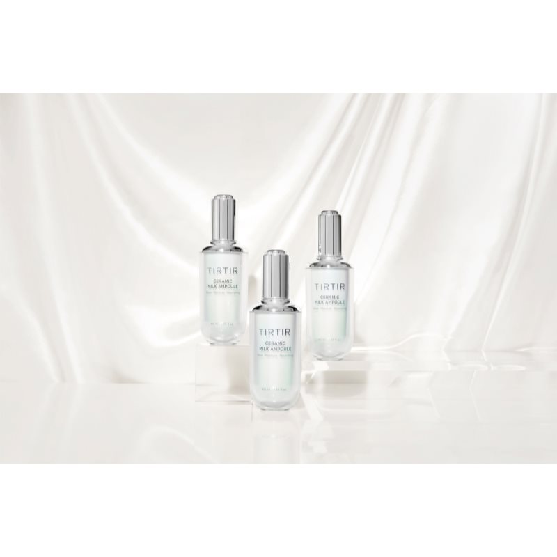 TIRTIR Ceramic Milk Ampoule moisturising face serum with a brightening effect 10 ml