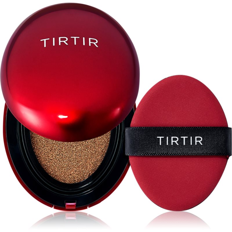 TIRTIR Mask Fit Red Cushion Mini dlouhotrvající make-up v houbičce odstín 43N Deep Cocoa 4.5 g