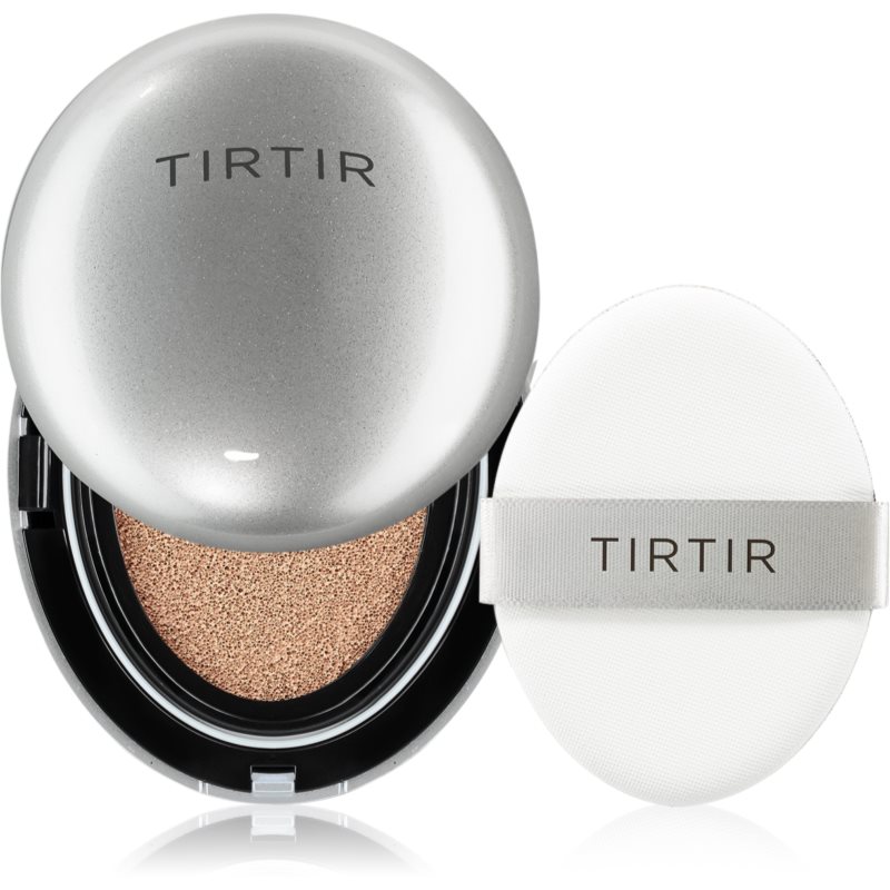 TIRTIR Mask Fit Aura Cushion hydratační make-up v houbičce pro rozjasnění pleti odstín 33C HAZEL 18 g