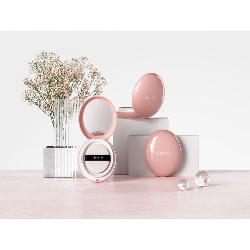 TIRTIR Mask Fit All Cover Cushion Mini matující make-up v houbičce odstín 33C Hazel 4.5 g (obrázek 10)