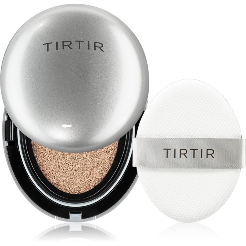 TIRTIR Mask Fit Aura Cushion Mini hydratační make-up v houbičce pro rozjasnění pleti odstín 29N Natural Beige 4.5 g