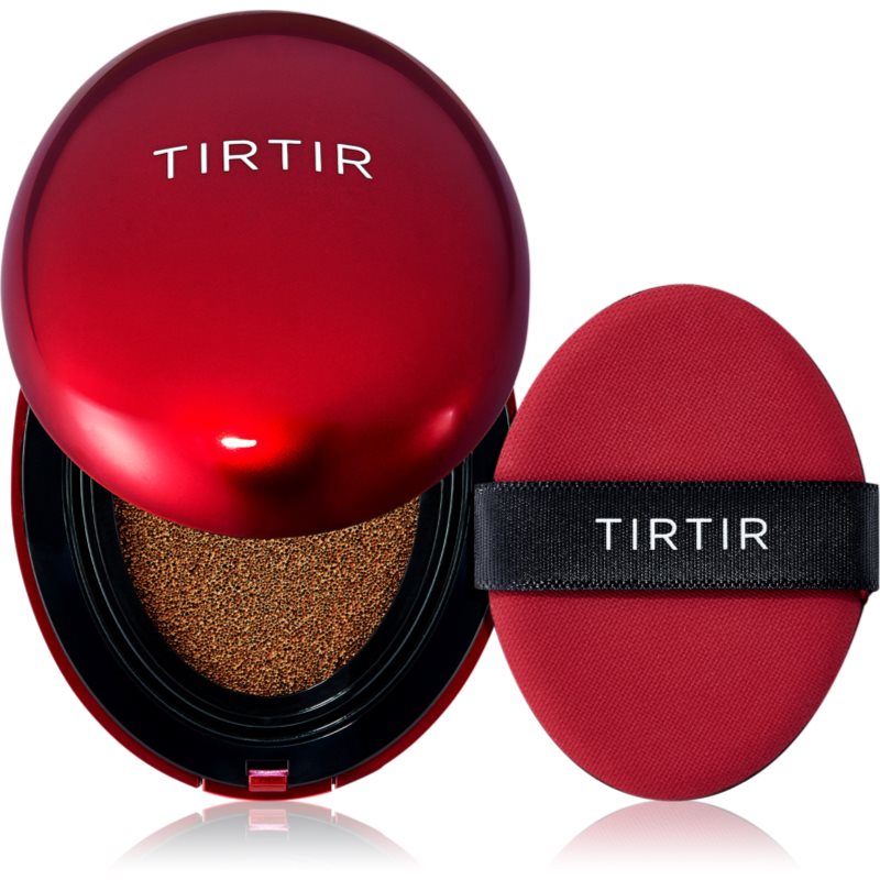 TIRTIR Mask Fit Red Cushion dlouhotrvající make-up v houbičce odstín 45W Chestnut 18 g