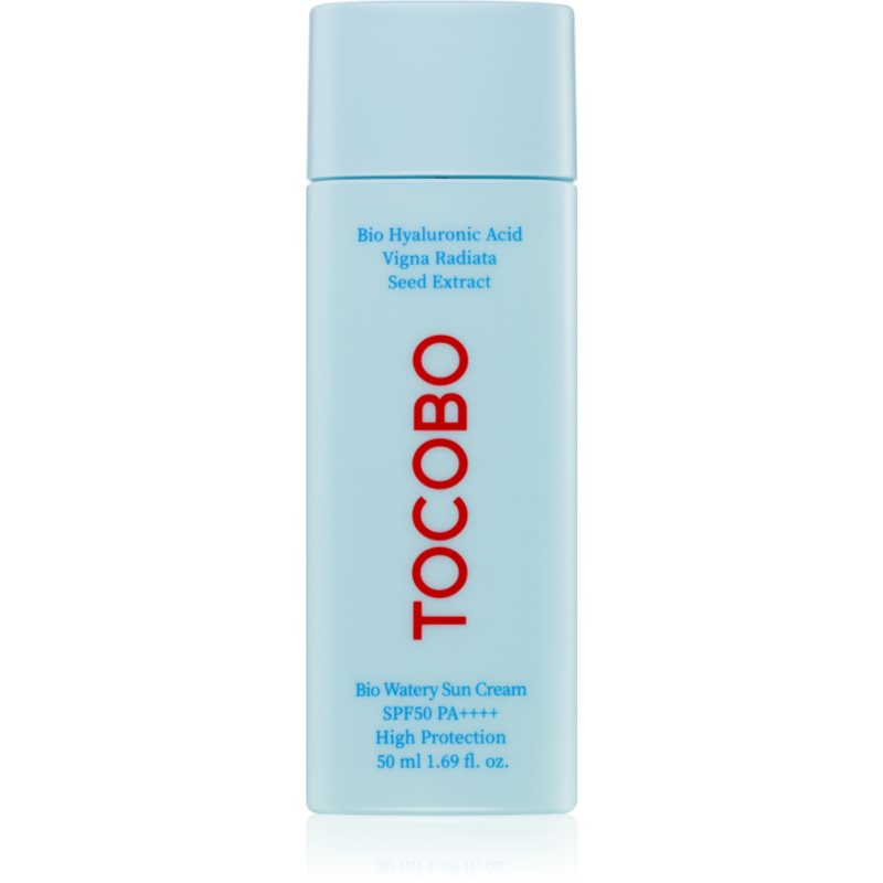 TOCOBO Bio Watery Sun Cream lehký hydratační gelový krém SPF 50+ 50 ml