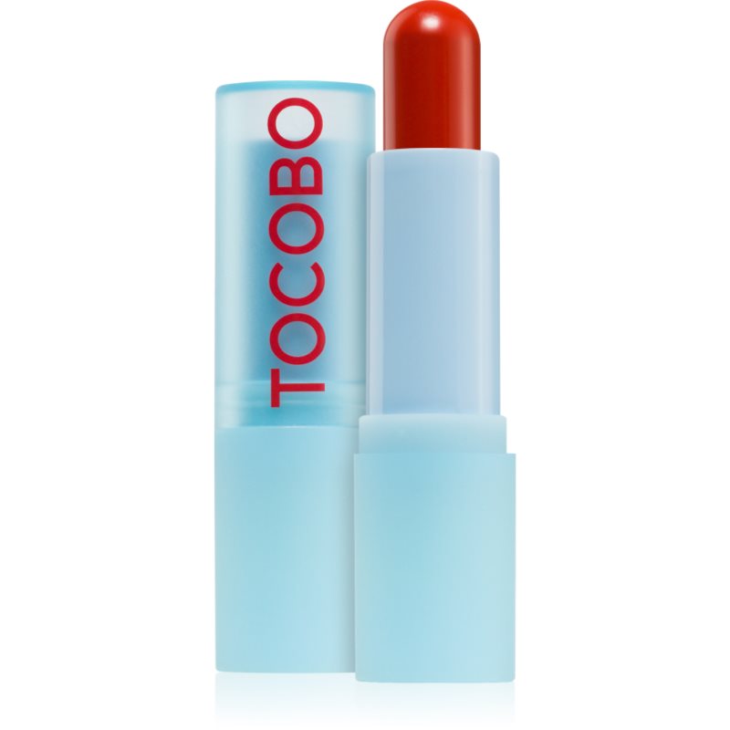 TOCOBO TOCOBO Glass Tinted Lip Balm feuchtigkeitsspendendes Lippenbalsam für strahlenden Glanz Farbton 013 Tangerine Red 3.5 g