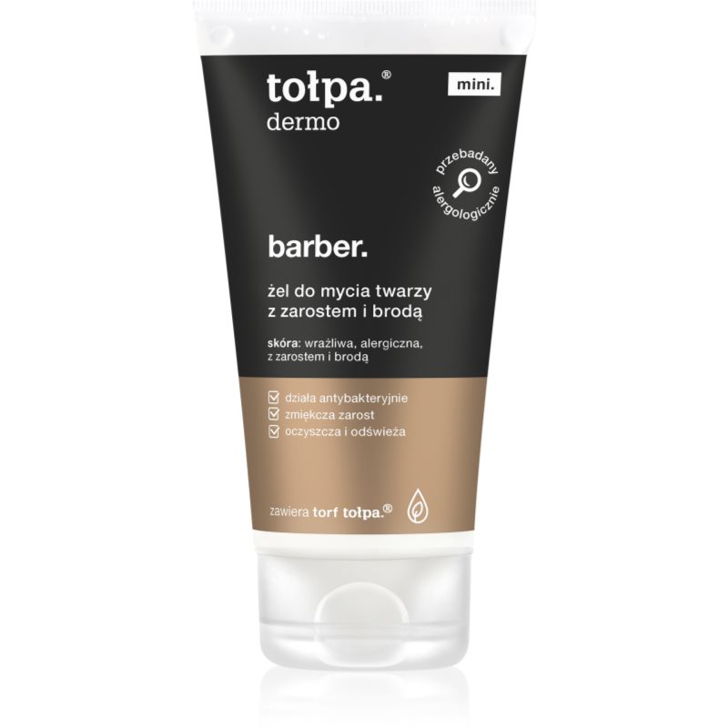 

Tołpa Dermo Men Barber гель для миття для обличчя та зони вусів