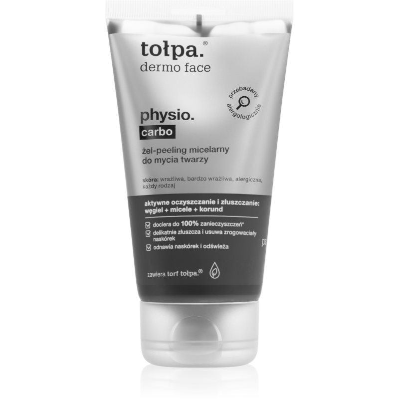 

Tołpa Dermo Face Physio Carbo очищуючий пілінговий гель