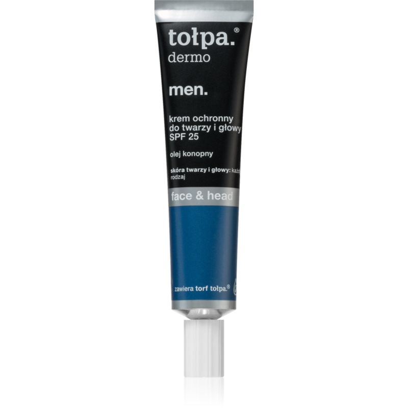 Tołpa Dermo Men Face & Head zaštitna krema za lice SPF 25 40 ml
