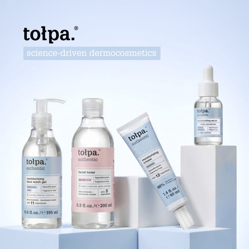 Tołpa Authentic Moisturized Skin Cream hloubkově hydratační krém pro suchou pleť 40 ml (obrázek 4)