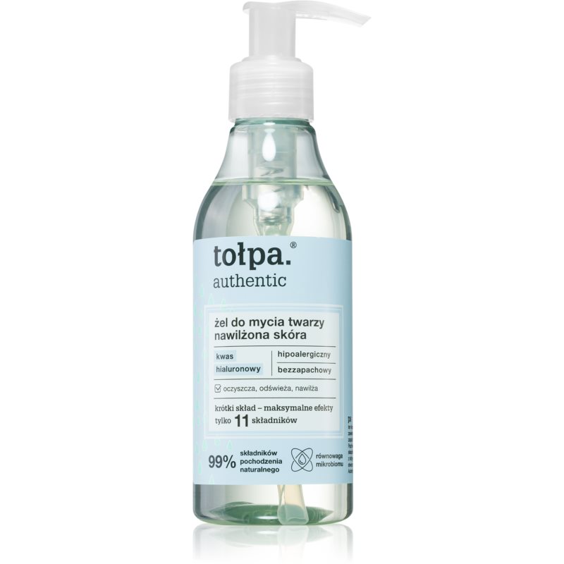 E-shop Tołpa Authentic čisticí a odličovací gel s hydratačním účinkem 195 ml
