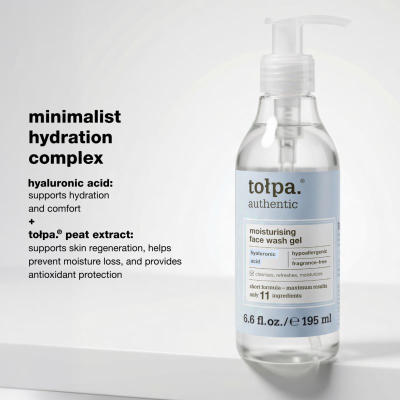 Tołpa Authentic čisticí a odličovací gel s hydratačním účinkem 195 ml (obrázek 3)