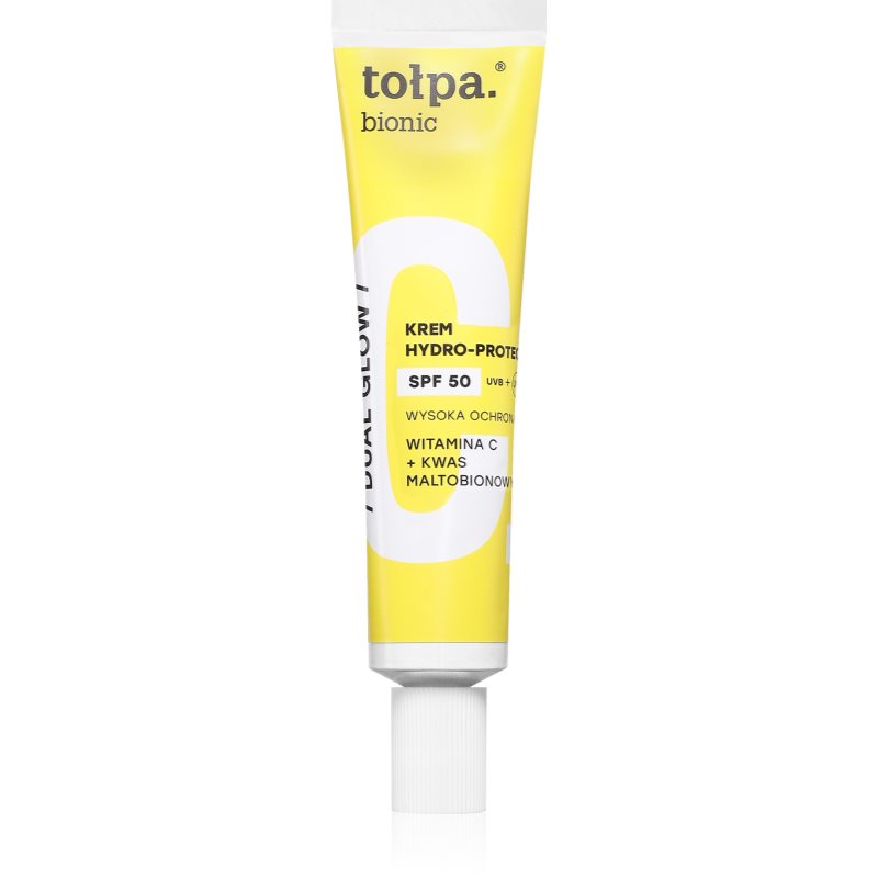 Tołpa Bionic Dual Glow crema illuminante SPF 50 40 ml