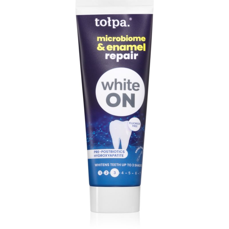 Tołpa On White Microbiome & Enamel Repair bieliaca zubná pasta 75 ml