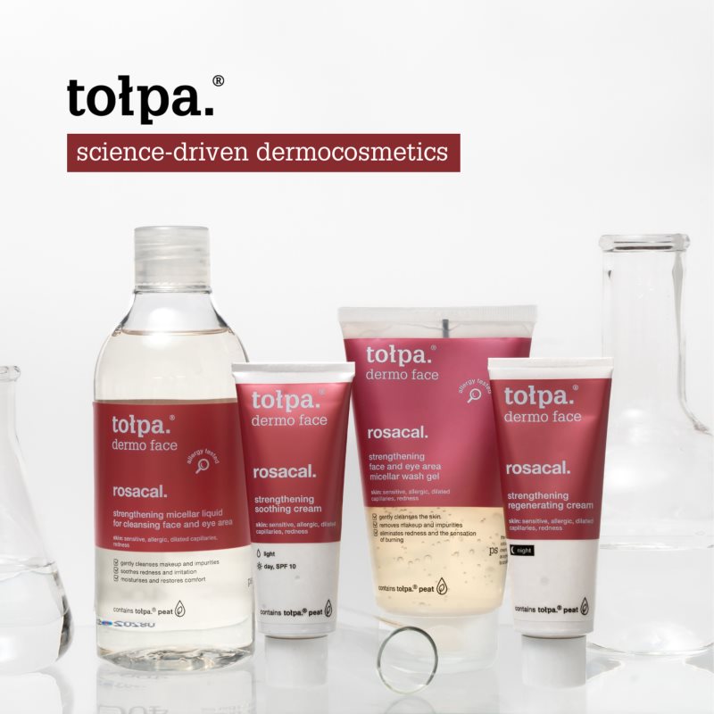 Tołpa Dermo Face Rosacal micelární čisticí voda na obličej a oči 400 ml (obrázek 6)