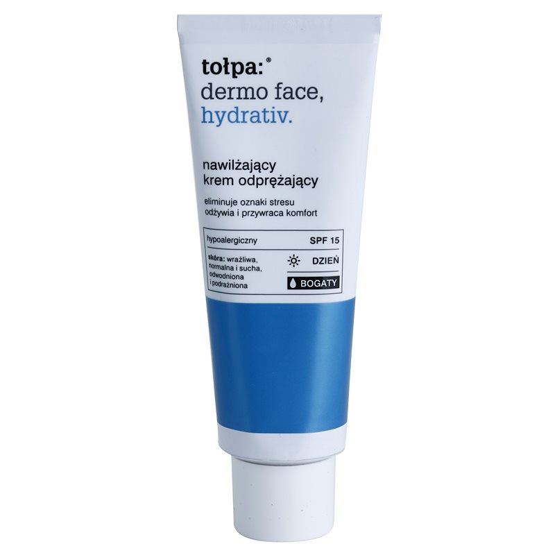 Tołpa Dermo Face Hydrativ crema bogat hidratanta SPF 15 40 ml