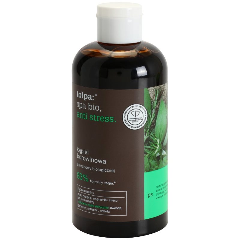 Tołpa Spa Bio Anti-Stress bahenní lázeň s esenciálními oleji 300 ml
