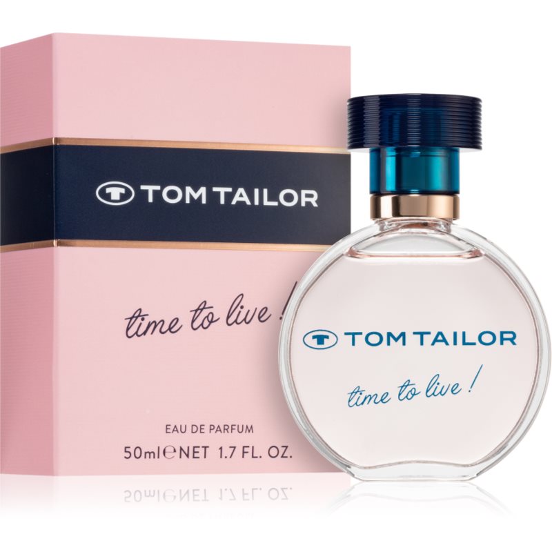 Tom Tailor Time to Live! Eau de Parfum für Damen 50 ml