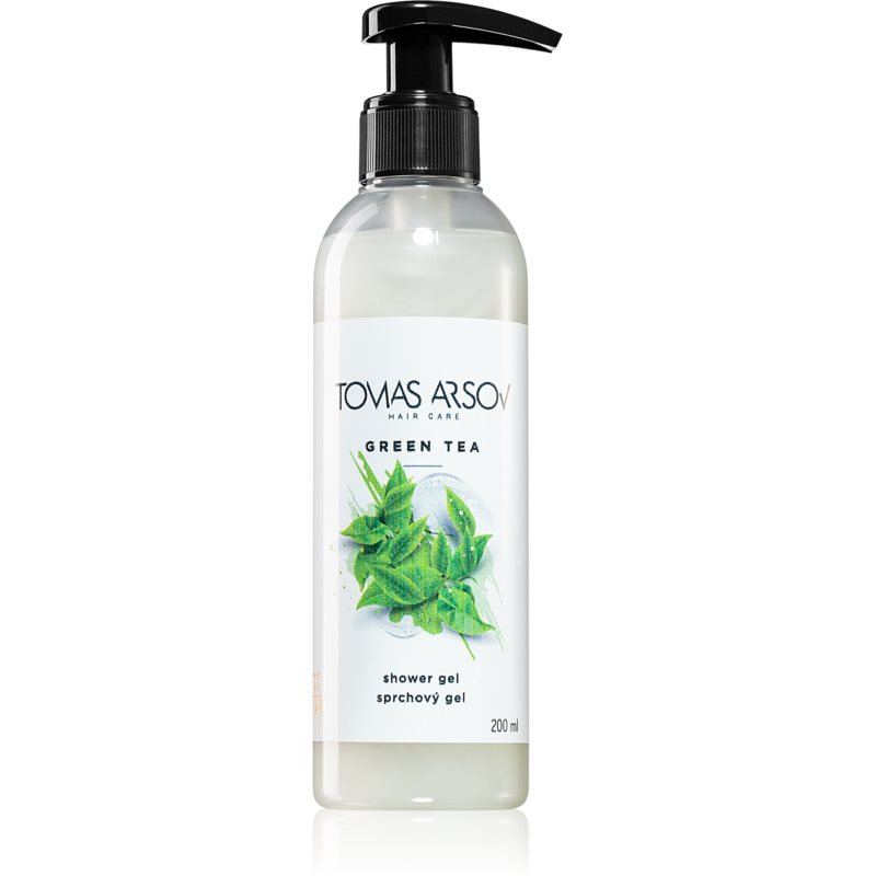 Tomas Arsov Green Tea Shower Gel sprchový a kúpeľový gél s hydratačným účinkom 200 ml