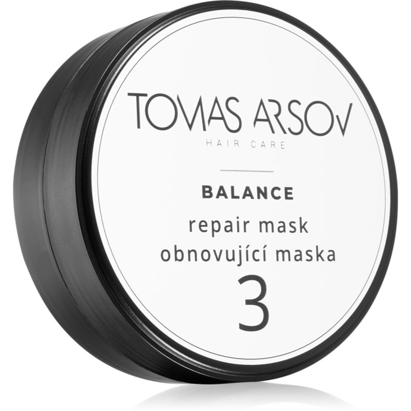 Tomas Arsov Balance Repair Mask hlboko regeneračná maska pre suché, poškodené, chemicky ošetrené vlasy 100 ml