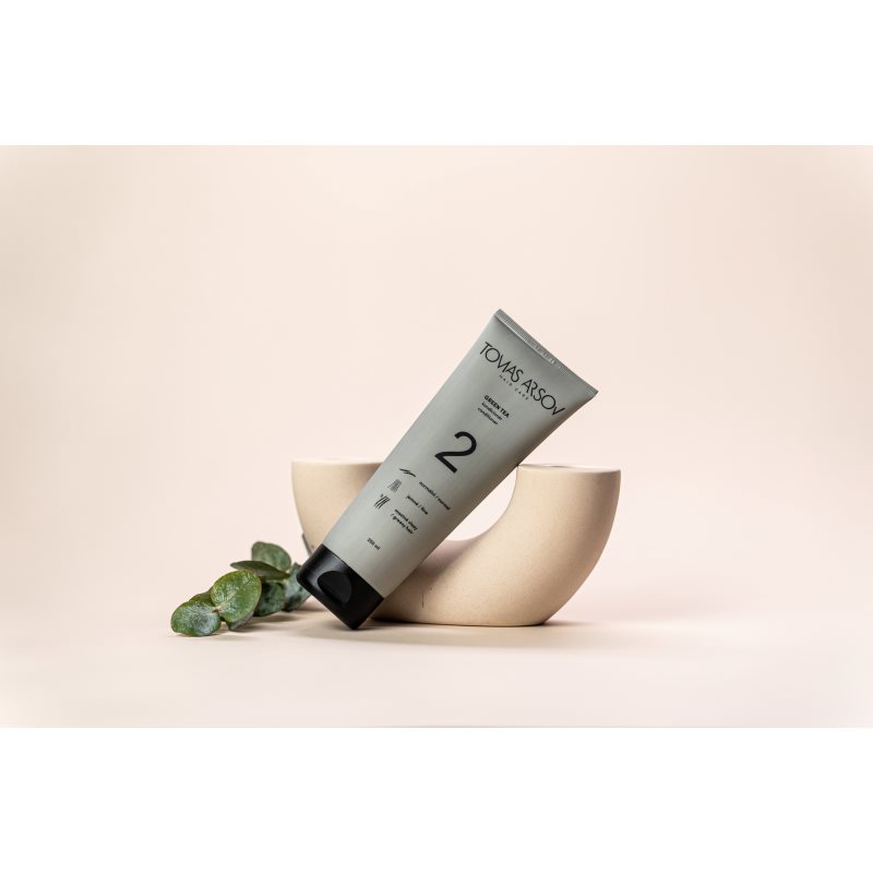 Tomas Arsov Green Tea Rinse Off Conditioner acondicionador para uso cotidiano para las puntas abiertas 250 ml