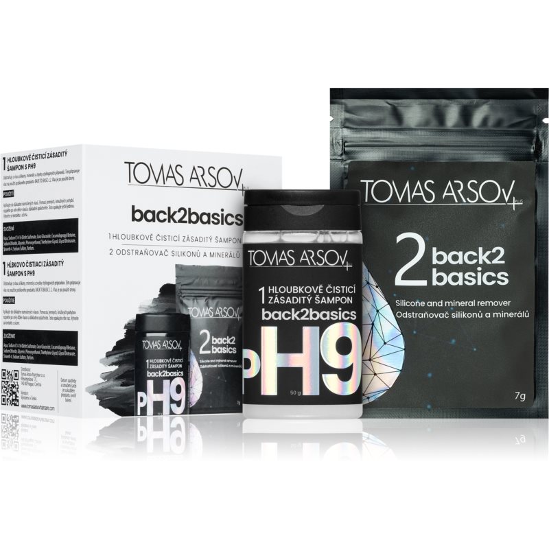 Tomas Arsov BACK2BASICS набір (для глибокого очищення шкіри) для всіх типів волосся
