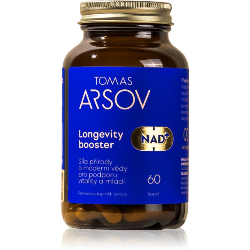 Tomas Arsov Longevity booster NAD+ 60 kapslí