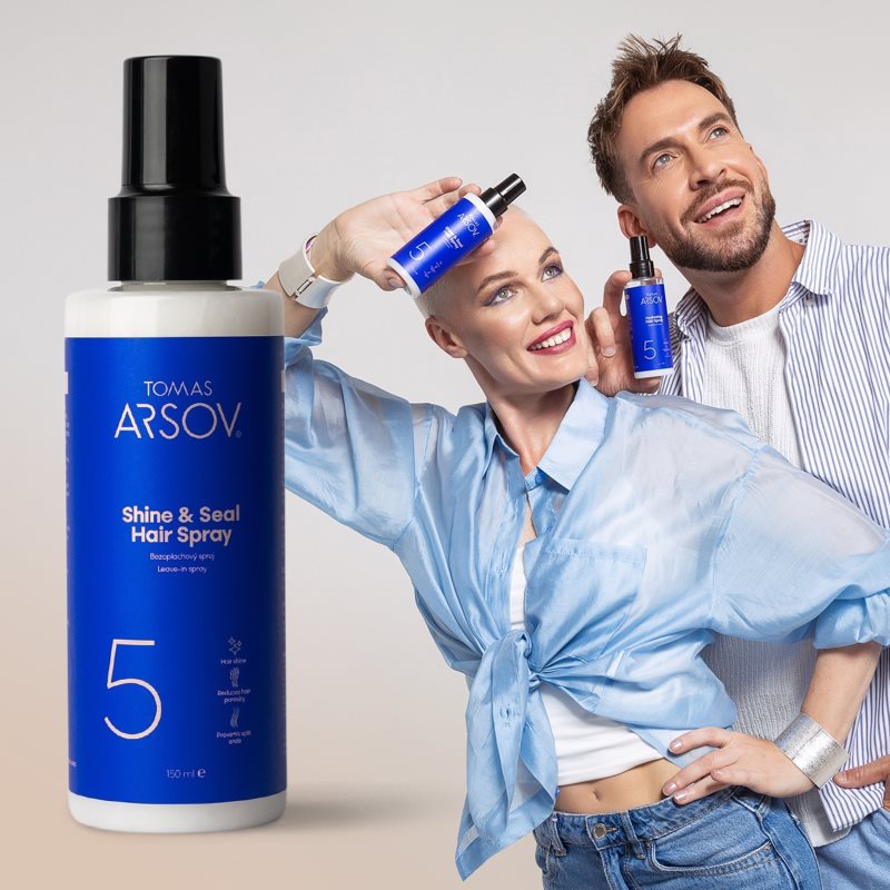 Tomas Arsov SHINE & SEAL sprej na vlasy pro lesk a hebkost vlasů 150 ml (obrázek 5)