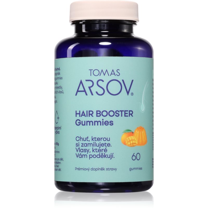 Tomas Arsov Hair Booster Gummies kapsle pro zdravé a krásné vlasy 60 cps koupíte na Notino.cz