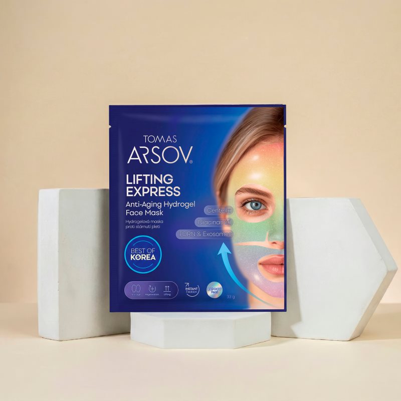  Tomas Arsov Lifting Express Anti-aging Hydrogel Mask Maseczka Hydrożelowa Przeciw Starzeniu Się Skóry 1 Szt. 