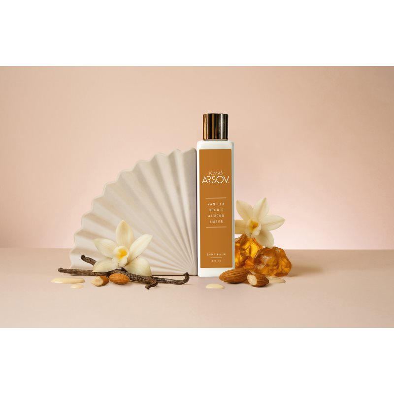 Tomas Arsov Vanilla Almond Milk Amber Body balm parfumované telové mlieko 200 ml