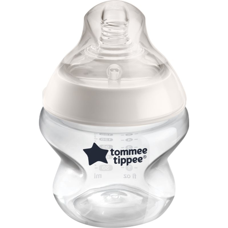 Tommee Tippee Closer To Nature Anti-colic Baby Bottle бебешко шише Slow Flow 0m  260 мл.