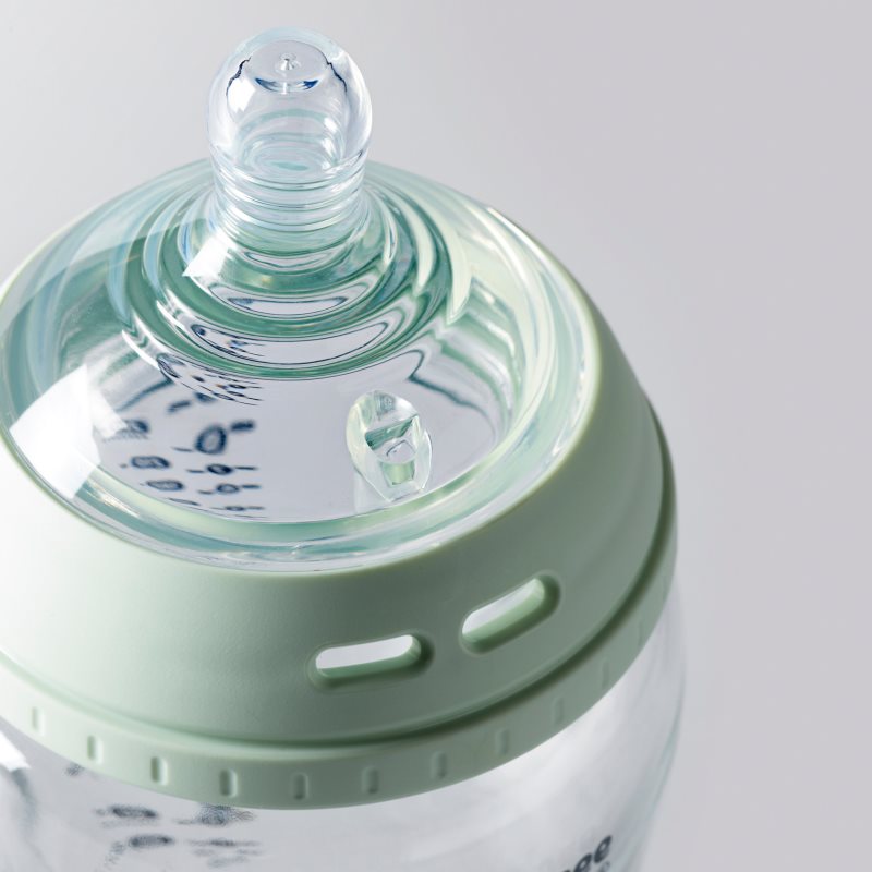 Tommee Tippee Closer To Nature Glass самостерилізувальна дитяча пляшечка Glass 0m+ 250 мл