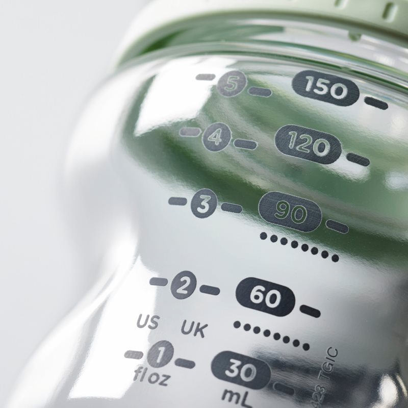 Tommee Tippee Closer To Nature Glass samosterilizační kojenecká láhev Glass 0m+ 250 ml (obrázek 8)