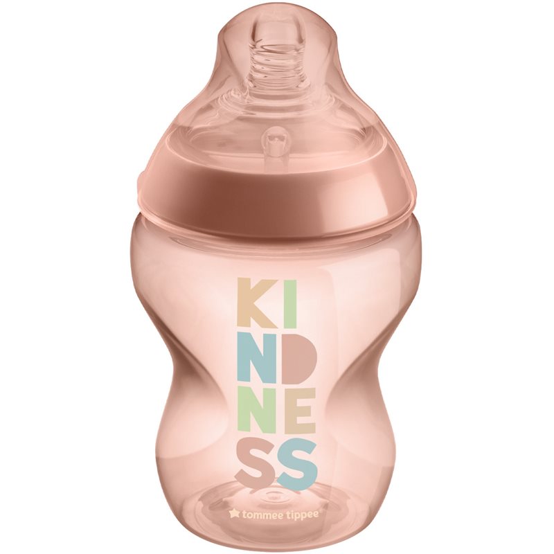 Tommee Tippee C2N Closer to Nature Girl kūdikių buteliukas 0m+ 260 ml