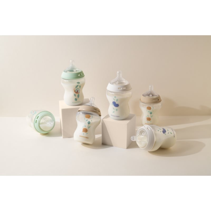 Tommee Tippee Natural Start Anti-Colic antikoliková fľaša samosterilizačný Slow Flow 0m+ 260 ml (obrázok 6)