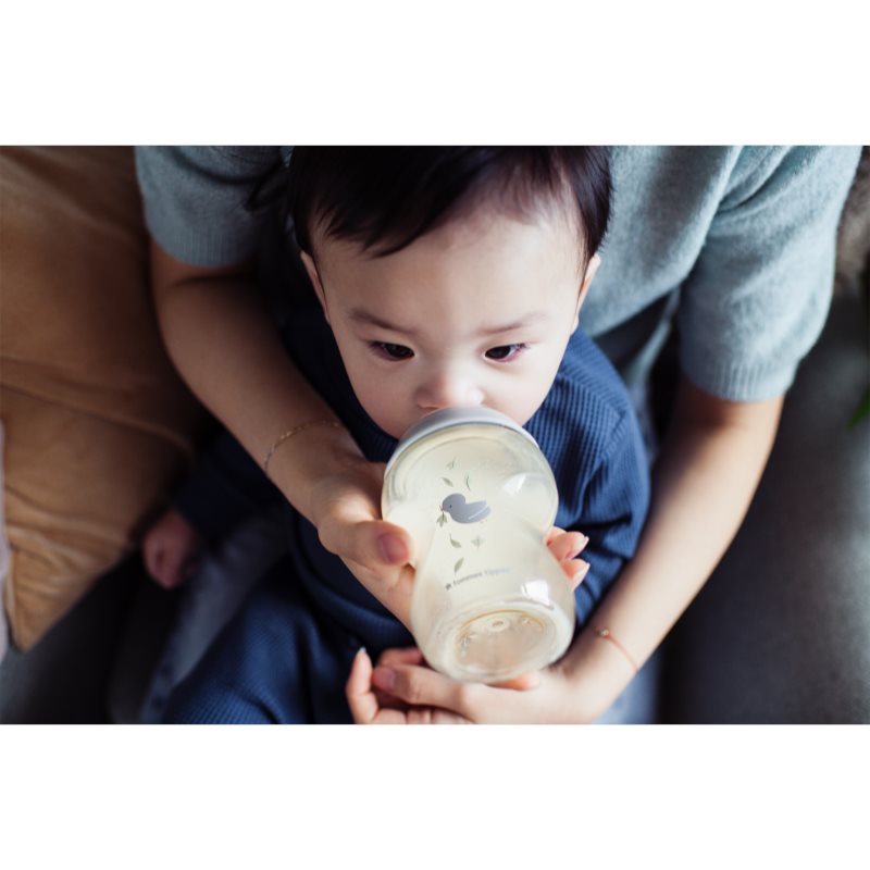 Tommee Tippee Natural Start Anti-Colic antikoliková fľaša samosterilizačný Slow Flow 0m+ 260 ml (obrázok 8)