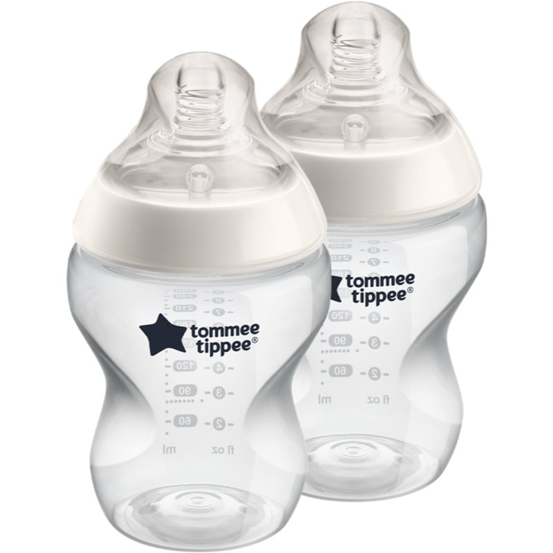 Tommee Tippee C2N Closer to Nature Natured kūdikių buteliukas 2 vnt. 0m+ 2x260 ml