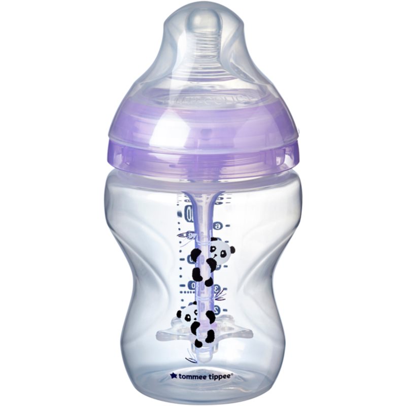 Tommee Tippee C2N Closer to Nature Anti-colic Advanced Baby Bottle kūdikių buteliukas 0m+ Girl 260 ml