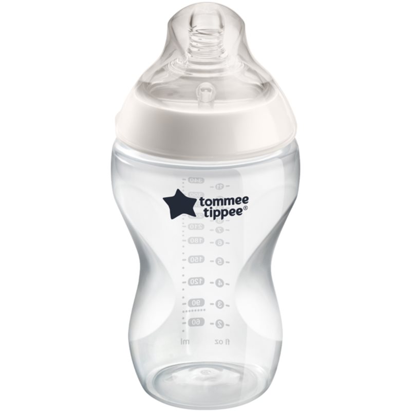 Tommee Tippee Closer To Nature Baby Bottle пляшечка для годування 3m+ 340 мл