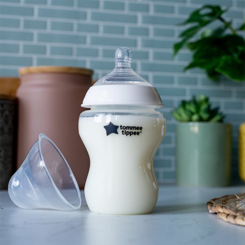 Tommee Tippee Closer To Nature Breast-like Teat пляшечка для годування 3 M+ 2 кс
