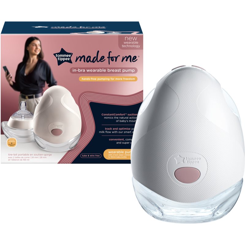 Tommee Tippee Made For Me In-bra Wearable Breast Pump Tire-lait 1 Pcs