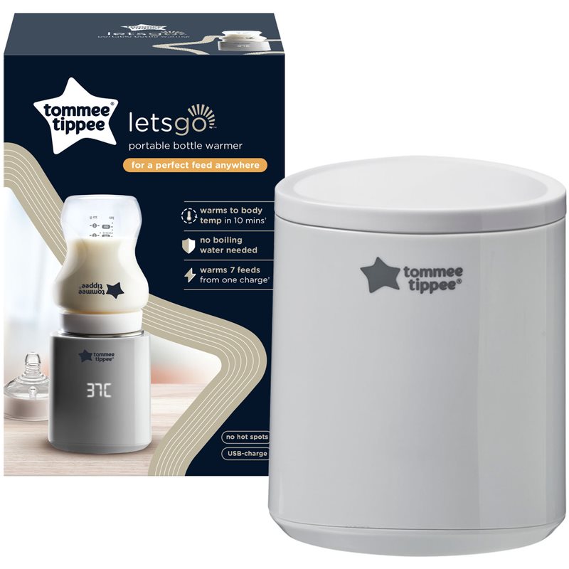 Tommee Tippee Lets Go baby bottle warmer 1 pc
