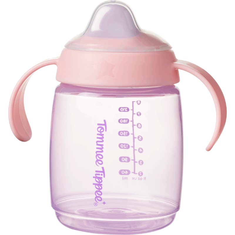 Tommee Tippee Trainer Spout Trainingsbecher 6m+ Pink 240 ml