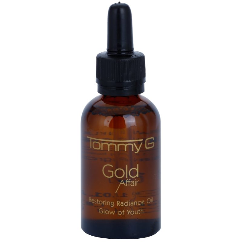 

Tommy G Gold Affair відновлююча олійка з розгладжуючим ефектом для сяючої шкіри