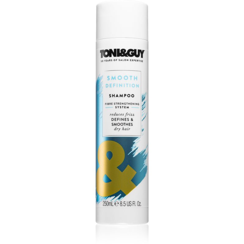 E-shop TONI&GUY Smooth Definition uhlazující šampon pro suché a nepoddajné vlasy 250 ml