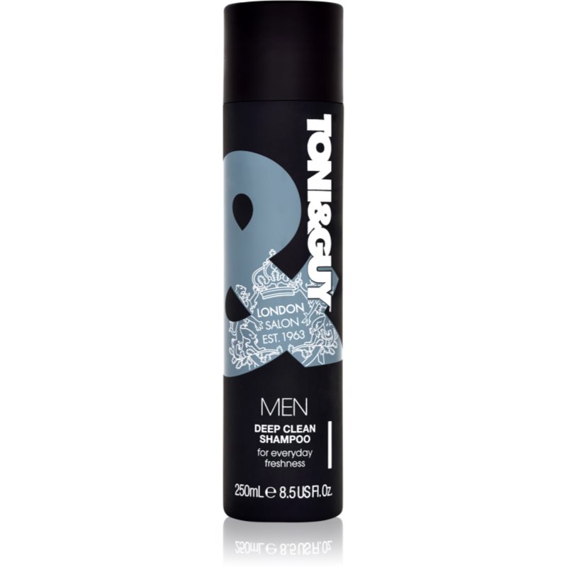 TONI&GUY Men globinsko čistilni šampon 250 ml